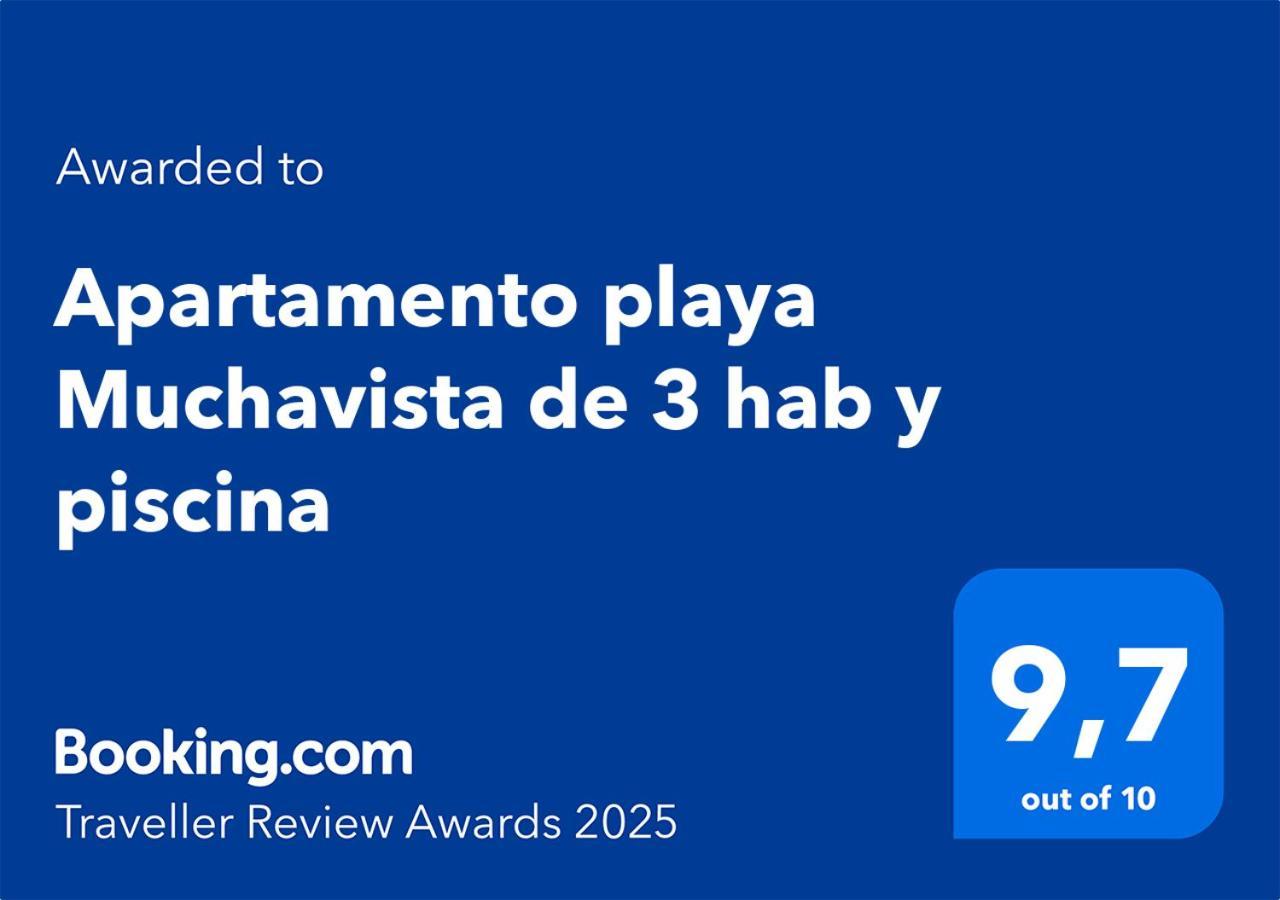 Apartamento Playa Muchavista De 3 Hab Y Piscina El Campello Exteriér fotografie
